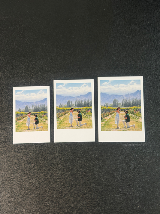 Flex Polaroid Photo Magnet - Sets starting at 9 magnets