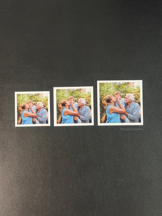 Flex Square Photo Magnet - Sets starting at 9 magnets