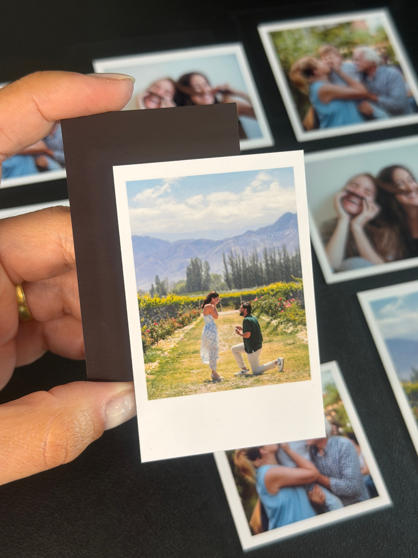 Flex Polaroid Photo Magnet - Sets starting at 9 magnets